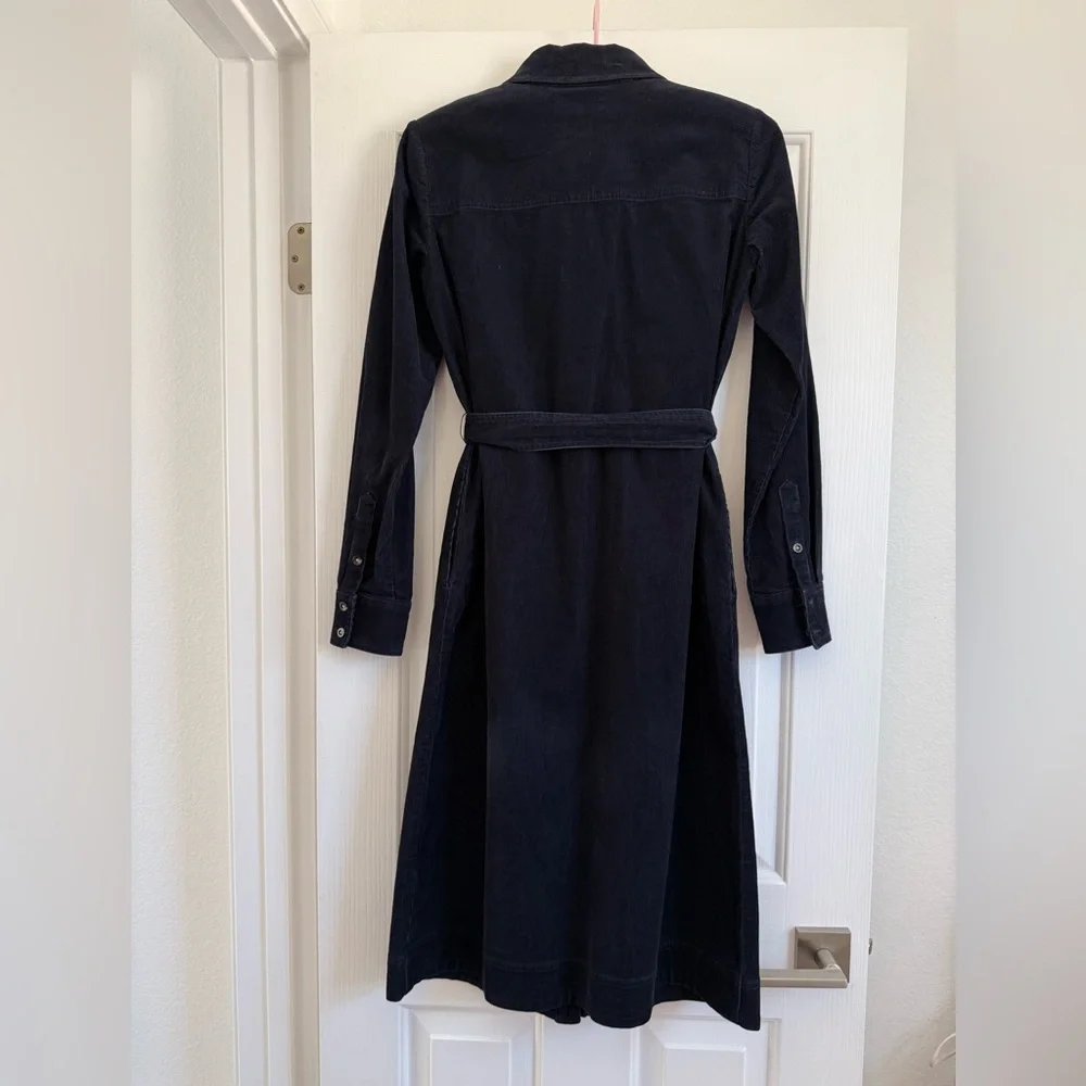 Boden Eloise Corduroy Midi Shirt Dress - Picture 8 of 13
